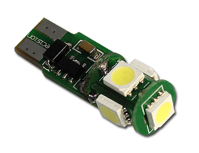 T10 5 5050SMD Зеленая печатная плата